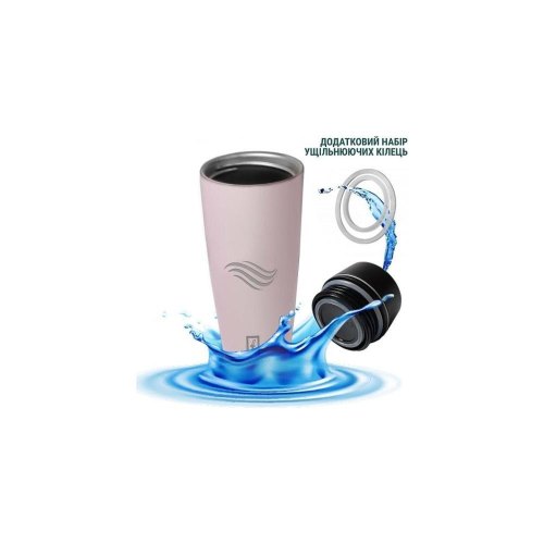 Термопляшка Tavialo, 460мл, матова, світло-рожева (190460106)