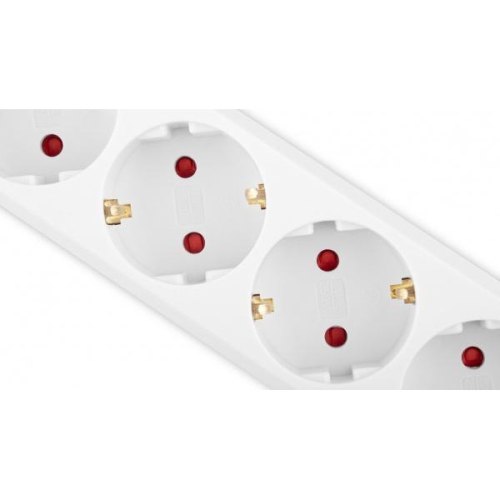 Мережевий фільтр REAL-EL RS-Protect M, 5 розеток, 5м, White (EL122300029)