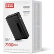 Зовнішній акумулятор Powerbank ColorWay Powerful, 20000mAh, Black (CW-PB200LPA3BK-PDD)