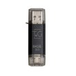 USB флеш T&G 009 Star Series, 64GB, USB Type-A/USB Type-C, USB 3.0, Black (TG009TC-64GBK3)