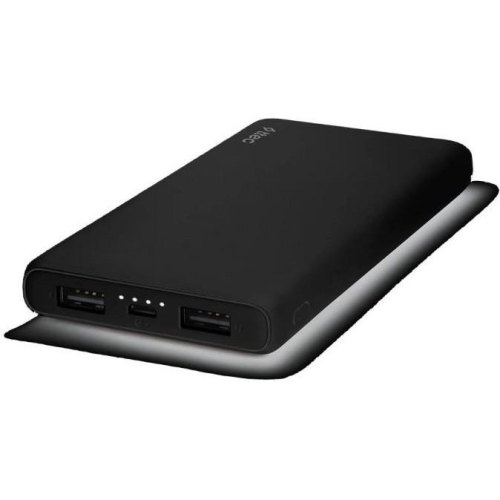 Зовнішній акумулятор Powerbank Ttec PowerSlim S, 10000mAh, Black (2BB135S)