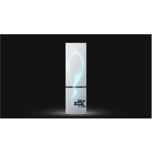 Холодильник LG GW-B509FA7W, двокамерний, нижня морозильна камера