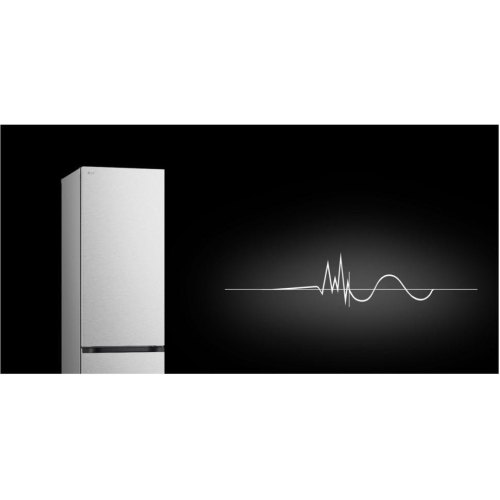 Холодильник LG GW-B509FA7W, двокамерний, нижня морозильна камера