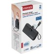 Зовнішній акумулятор Powerbank Promate Nanopack-5, 5000mAh, 20W, Black