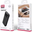 Зовнішній акумулятор Powerbank XO PB302, 20000mAh, Black