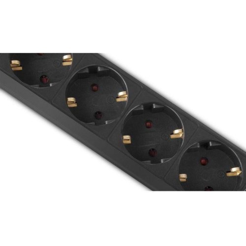 Мережевий фільтр REAL-EL RS-Protect 605, 6 розеток, USB Type-A/USB Type-C, 3м, Black (EL122300041)
