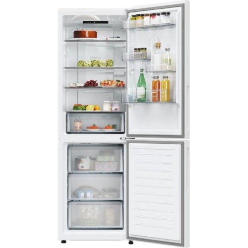 Холодильник Candy ECN2CQTEW186, двокамерний, нижня морозильна камера