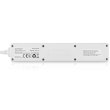Мережевий фільтр REAL-EL RS-Protect M, 5 розеток, 3м, White (EL122300027)