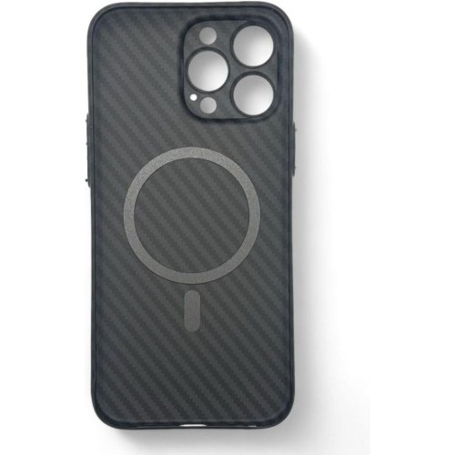 Чохол-накладка BeCover Carbonite Case MagSafe, для Apple iPhone 16 Pro, Black (712068)