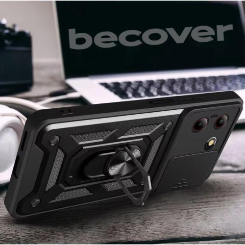Чохол-накладка BeCover Military, для ZTE Blade A54, Black (712172)