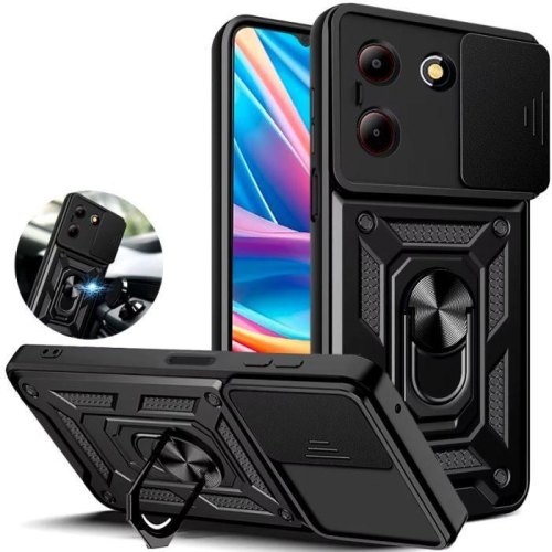 Чохол-накладка BeCover Military, для ZTE Blade A54, Black (712172)