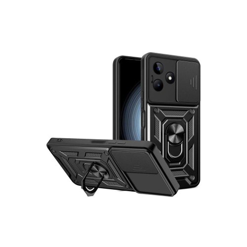Чохол-накладка BeCover Military, для Realme C63, Black (712178)