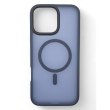 Чохол-накладка BeCover Metal Buttons Case MagSafe, для Apple iPhone 16 Pro Max, Blue (712100)