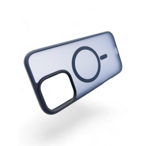Чохол-накладка BeCover Metal Buttons Case MagSafe, для Apple iPhone 16 Pro Max, Blue (712100)
