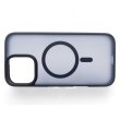 Чохол-накладка BeCover Metal Buttons Case MagSafe, для Apple iPhone 16 Pro Max, Blue (712100)