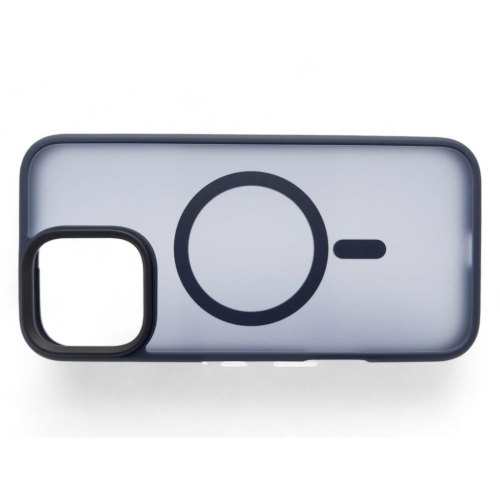 Чохол-накладка BeCover Metal Buttons Case MagSafe, для Apple iPhone 16 Pro Max, Blue (712100)