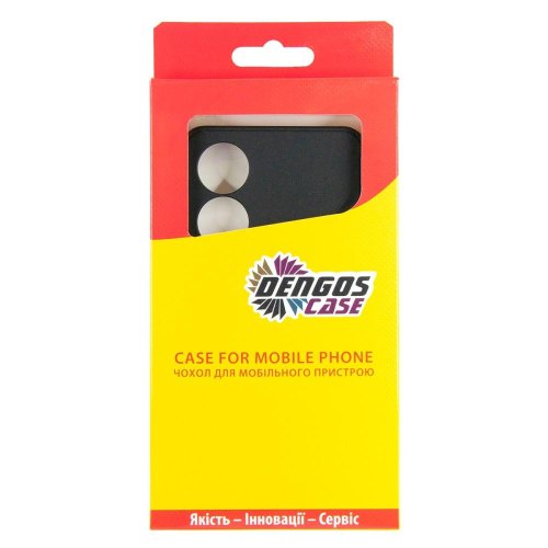 Чохол-накладка Dengos Carbon, для ZTE Blade A34, Black (DG-TPU-CRBN-220)