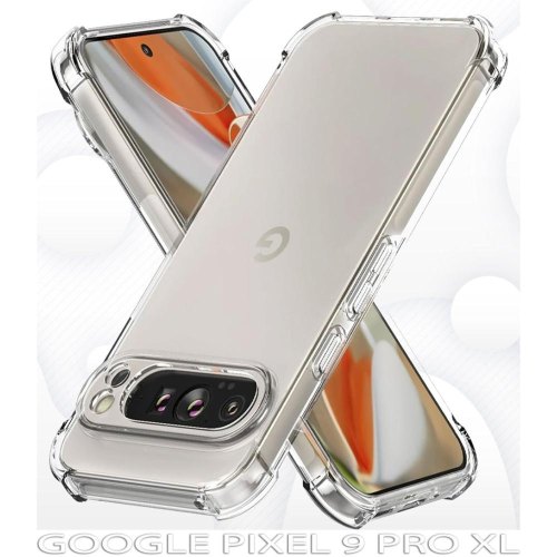 Чохол-накладка BeCover Anti-Shock, для Google Pixel 9 Pro XL, Clear (712139)