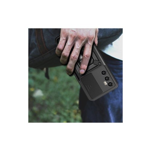 Чохол-накладка BeCover Military, для Realme C65, Black (712180)