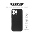 Чохол-накладка BeCover, для Apple iPhone 16 Pro, Black (712278)