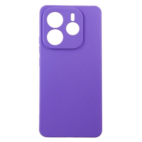 Чохол-накладка Dengos Carbon, для Xiaomi Redmi 14C, захисне скло в комплекті, Purple (DG-KM-121)