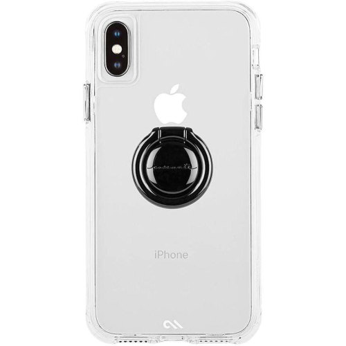 Чохол-накладка Case-Mate Tough with Ring, для Apple iPhone X/iPhone XS, Clear (CM038055)
