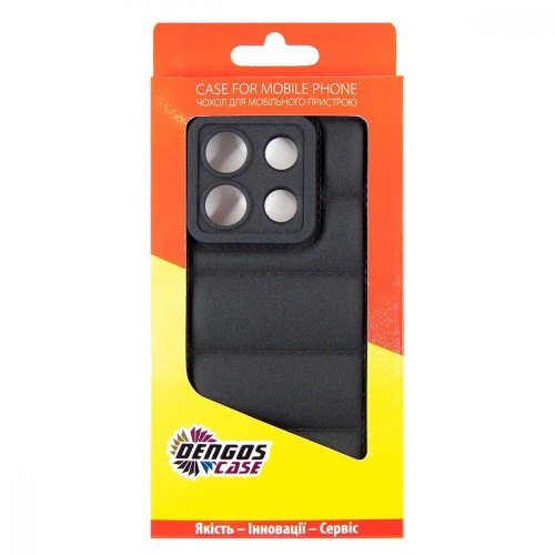Чохол-накладка Dengos Soft, для Xiaomi Redmi Note 13 5G, Black (DG-TPU-SOFT-50)