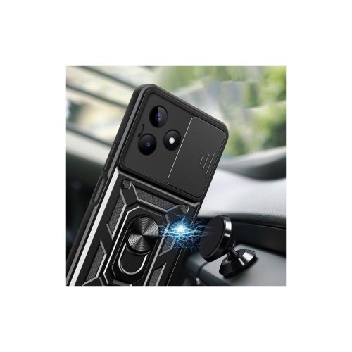 Чохол-накладка BeCover Military, для Realme C61, Black (712177)