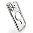Чохол-накладка BeCover TPU Chrome Case MagSafe, для Apple iPhone 16 Pro Max, Silver (712088)