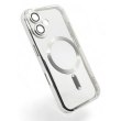 Чохол-накладка BeCover TPU Chrome Case MagSafe, для Apple iPhone 16 Plus, Silver (712078)