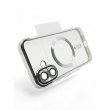 Чохол-накладка BeCover TPU Chrome Case MagSafe, для Apple iPhone 16 Plus, Silver (712078)