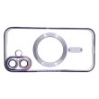 Чохол-накладка BeCover TPU Chrome Case MagSafe, для Apple iPhone 16, Purple (712074)
