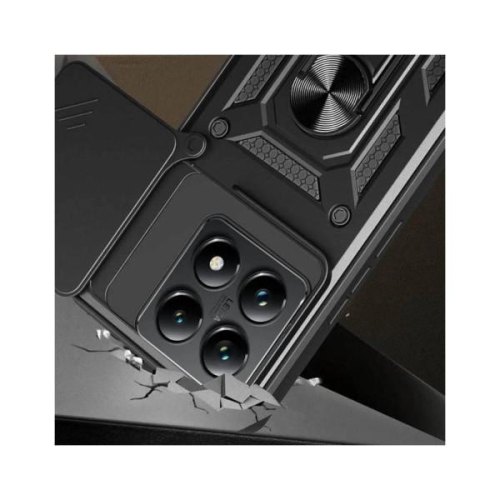 Чохол-накладка BeCover Military, для Xiaomi 14T, Black (712559)