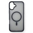 Чохол-накладка BeCover Metal Buttons Case MagSafe, для Apple iPhone 16, Black (712090)