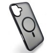 Чохол-накладка BeCover Metal Buttons Case MagSafe, для Apple iPhone 16, Black (712090)