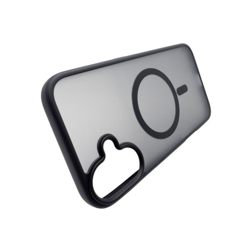 Чохол-накладка BeCover Metal Buttons Case MagSafe, для Apple iPhone 16, Black (712090)