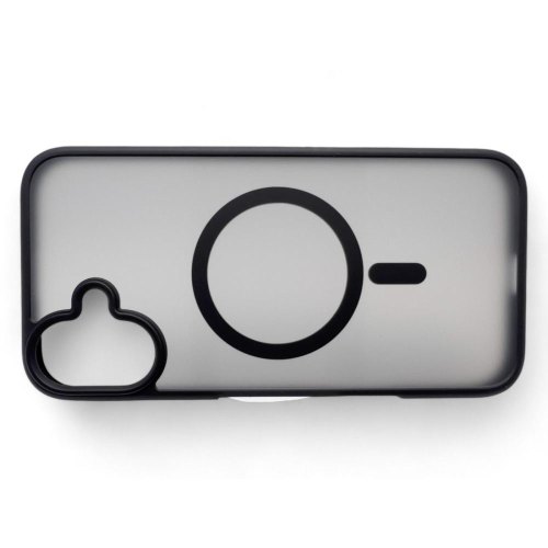 Чохол-накладка BeCover Metal Buttons Case MagSafe, для Apple iPhone 16, Black (712090)