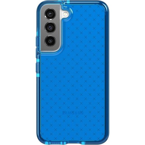 Чохол-накладка Tech21 Evo Check, для Samsung Galaxy S22 (SM-S901), Blue (T21-9408)