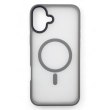 Чохол-накладка BeCover Metal Buttons Case MagSafe, для Apple iPhone 16, Gray (712092)