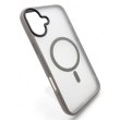 Чохол-накладка BeCover Metal Buttons Case MagSafe, для Apple iPhone 16, Gray (712092)
