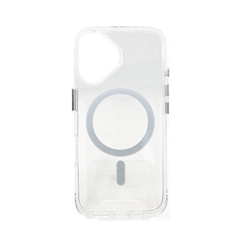 Чохол-накладка BeCover Space Case MagSafe, для Apple iPhone 16 Plus, Transparancy (712103)