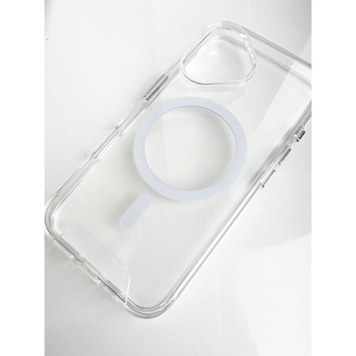 Чохол-накладка BeCover Space Case MagSafe, для Apple iPhone 16 Plus, Transparancy (712103)