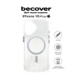 Чохол-накладка BeCover Space Case MagSafe, для Apple iPhone 16 Plus, Transparancy (712103)