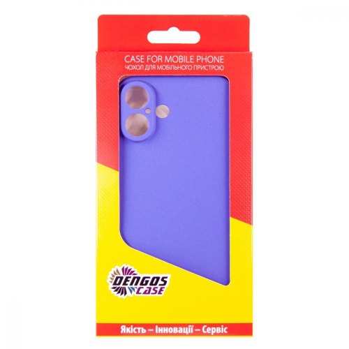 Чохол-накладка Dengos Carbon, для Apple iPhone 16 Plus, Black (DG-TPU-CRBN-210)