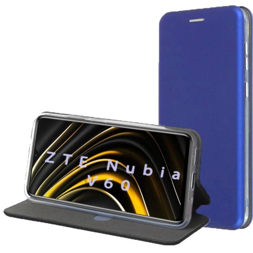 Чохол-книжка BeCover Exclusive, для ZTE Nubia V60, Blue (712189)