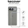 Чохол-накладка BeCover Anti-Shock, для Google Pixel 9, Clear (712311)