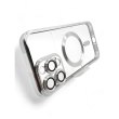 Чохол-накладка BeCover TPU Chrome Case MagSafe, для Apple iPhone 16 Pro, Silver (712083)