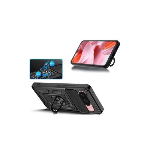 Чохол-накладка BeCover Military, для Google Pixel 9, Black (712184)