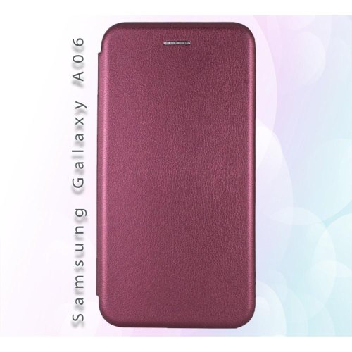 Чохол-книжка BeCover Exclusive, для Samsung Galaxy A06 (SM-A065), Red Wine (712214)