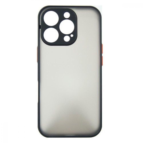 Чохол-накладка Dengos Matt, для Apple iPhone 16 Pro Max, Black (DG-TPU-MATT-151)